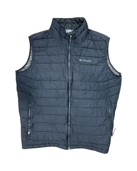 Vest Puffer & Quilted By Columbia In Black, Size:1X