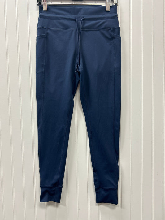 Athletic Leggings By Spyder In Navy, Size:M