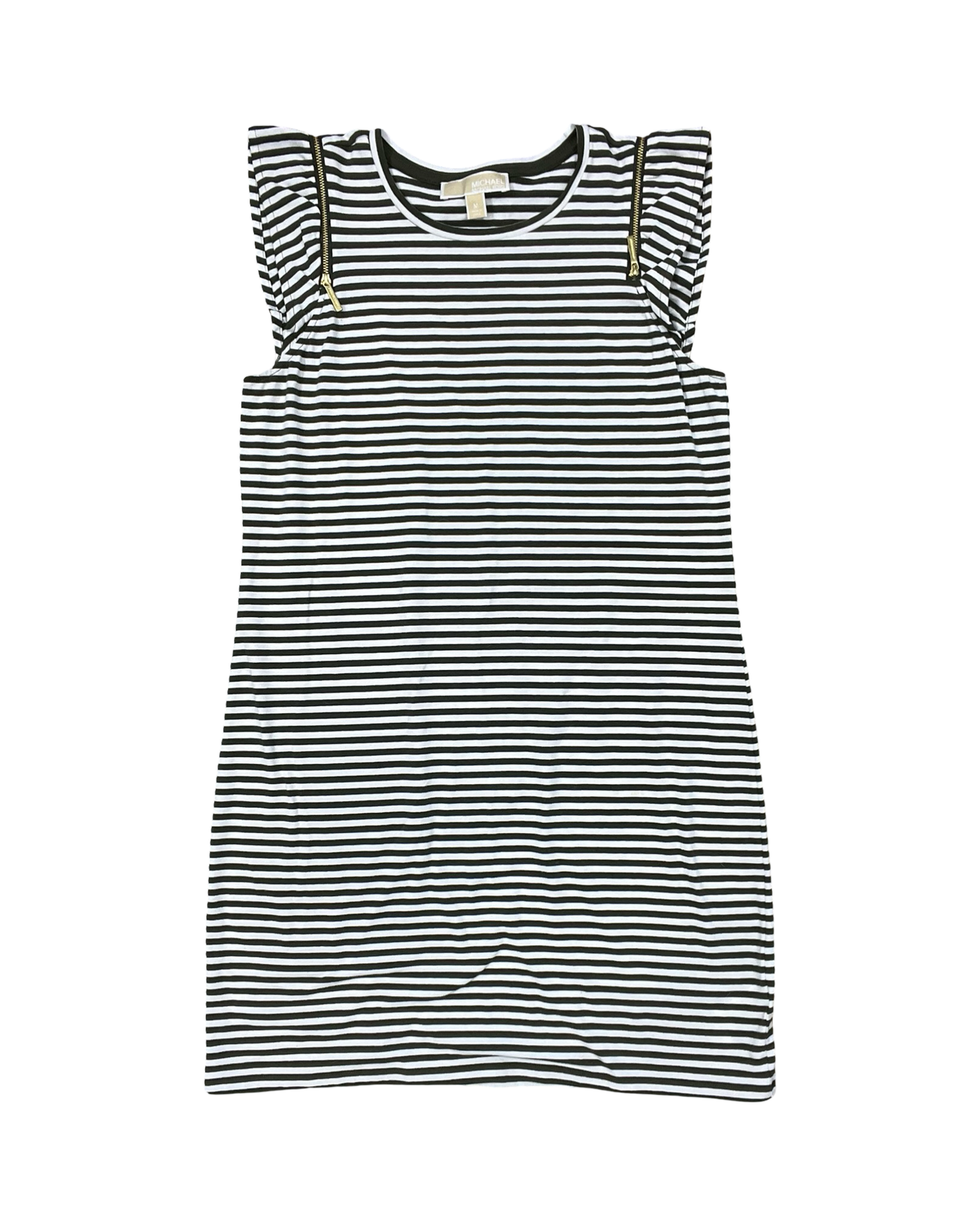Dress Casual Short By Michael By Michael Kors In Green & White, Size:M