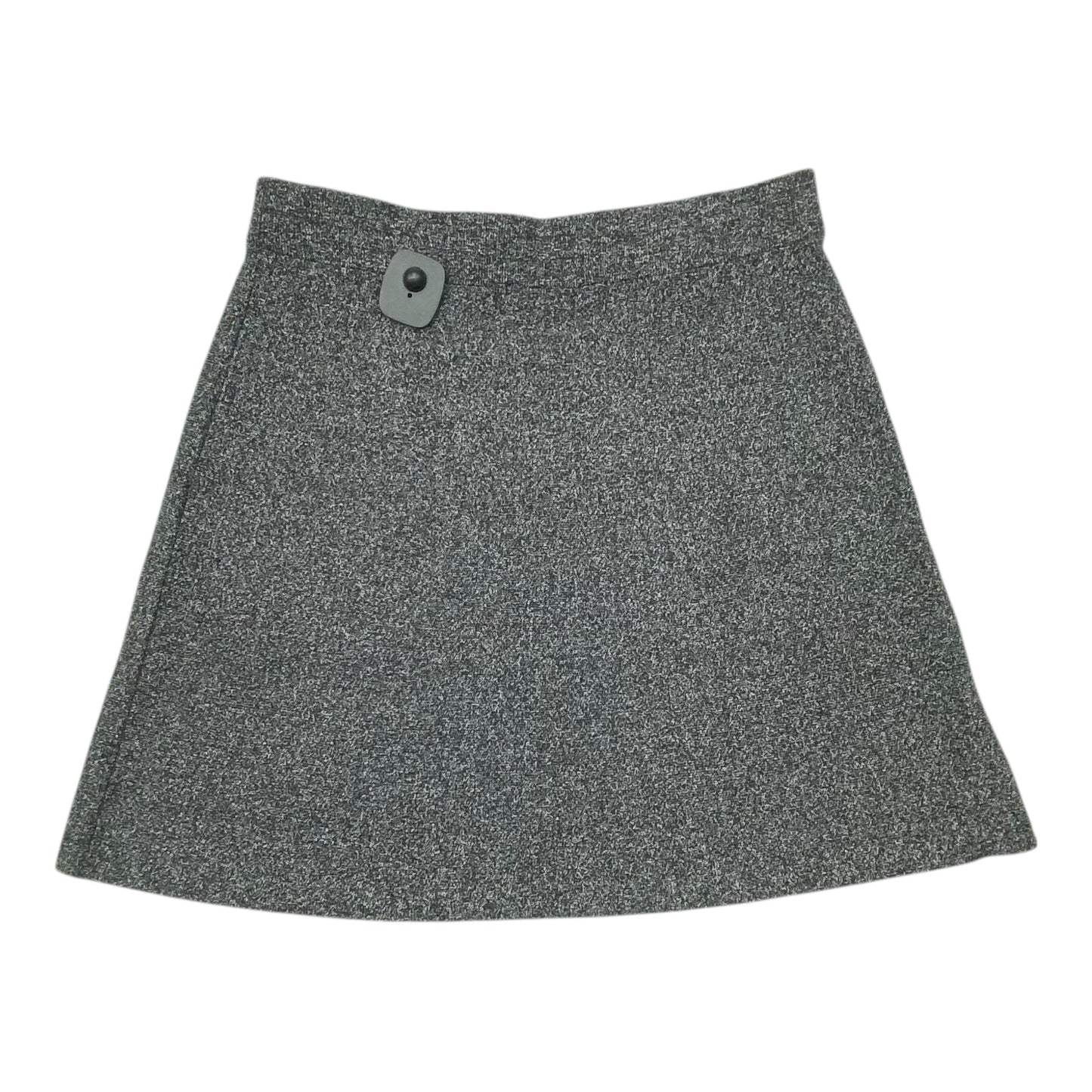 Skirt Midi By Loft In Black & Grey, Size:Mp