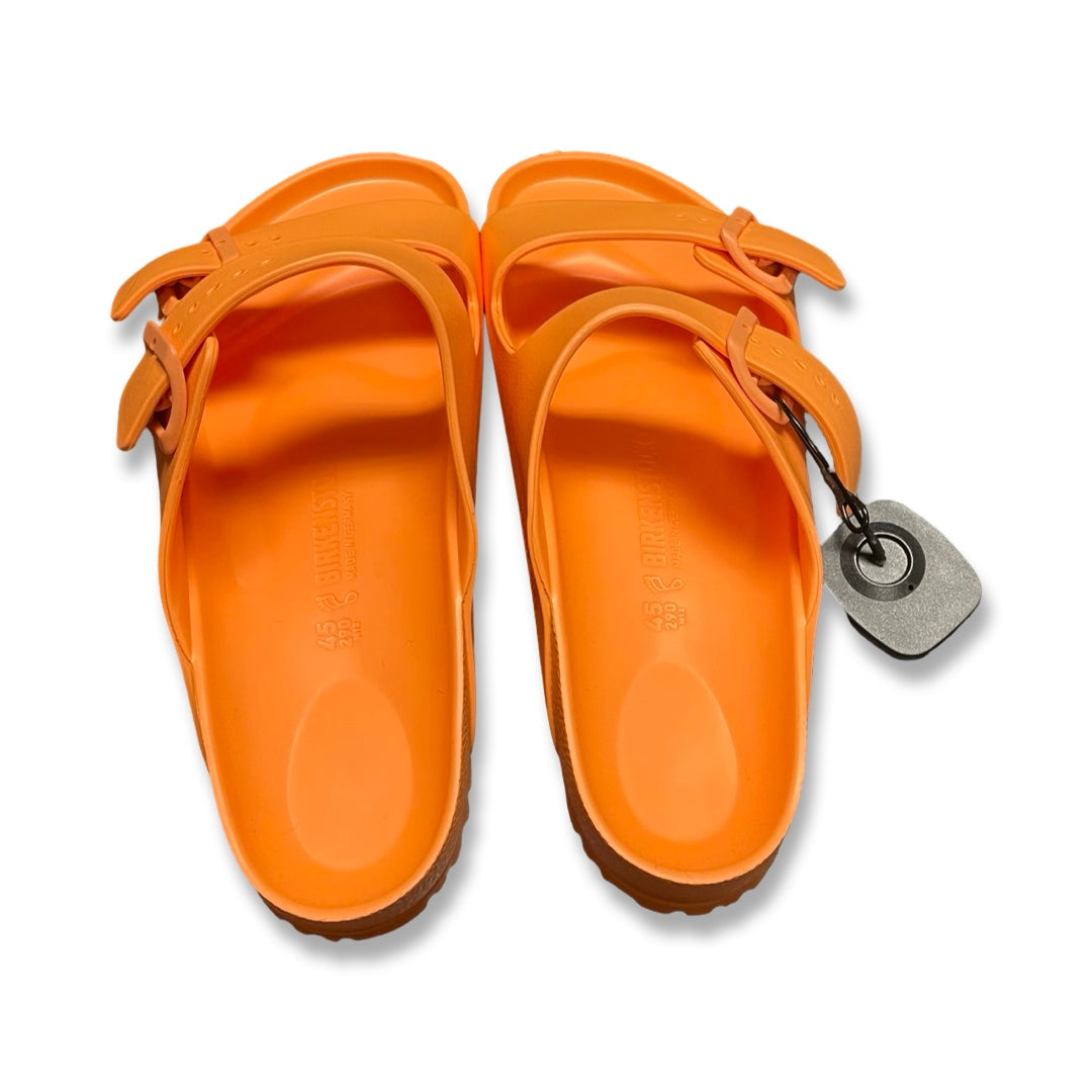 Sandals Designer By Birkenstock In Orange, Size:12