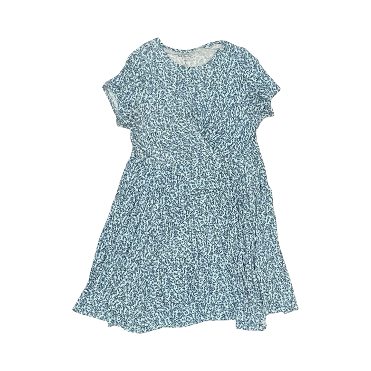 Dress Casual Midi By Torrid In Blue, Size:2X