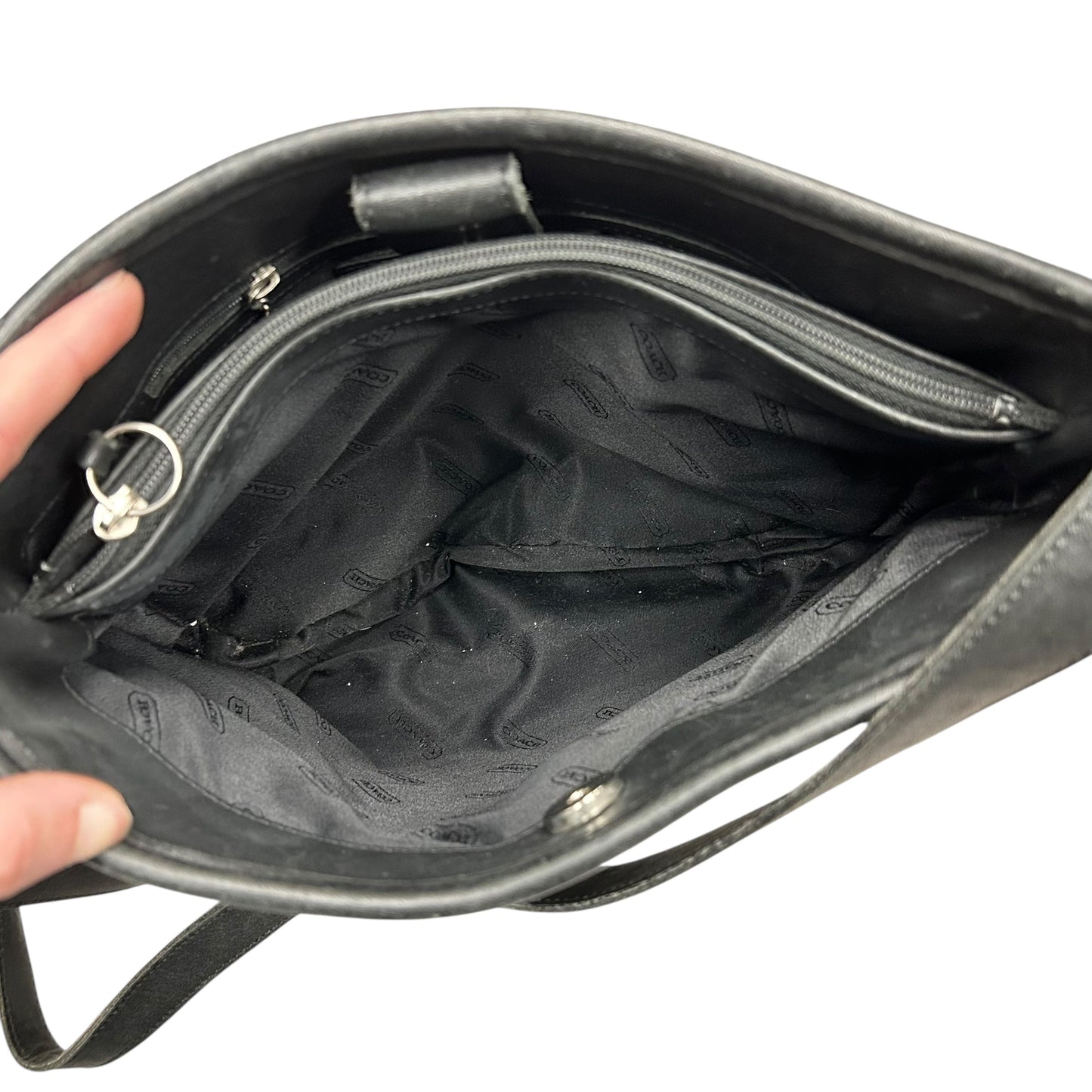 Handbag Designer By Coach, Size: Medium