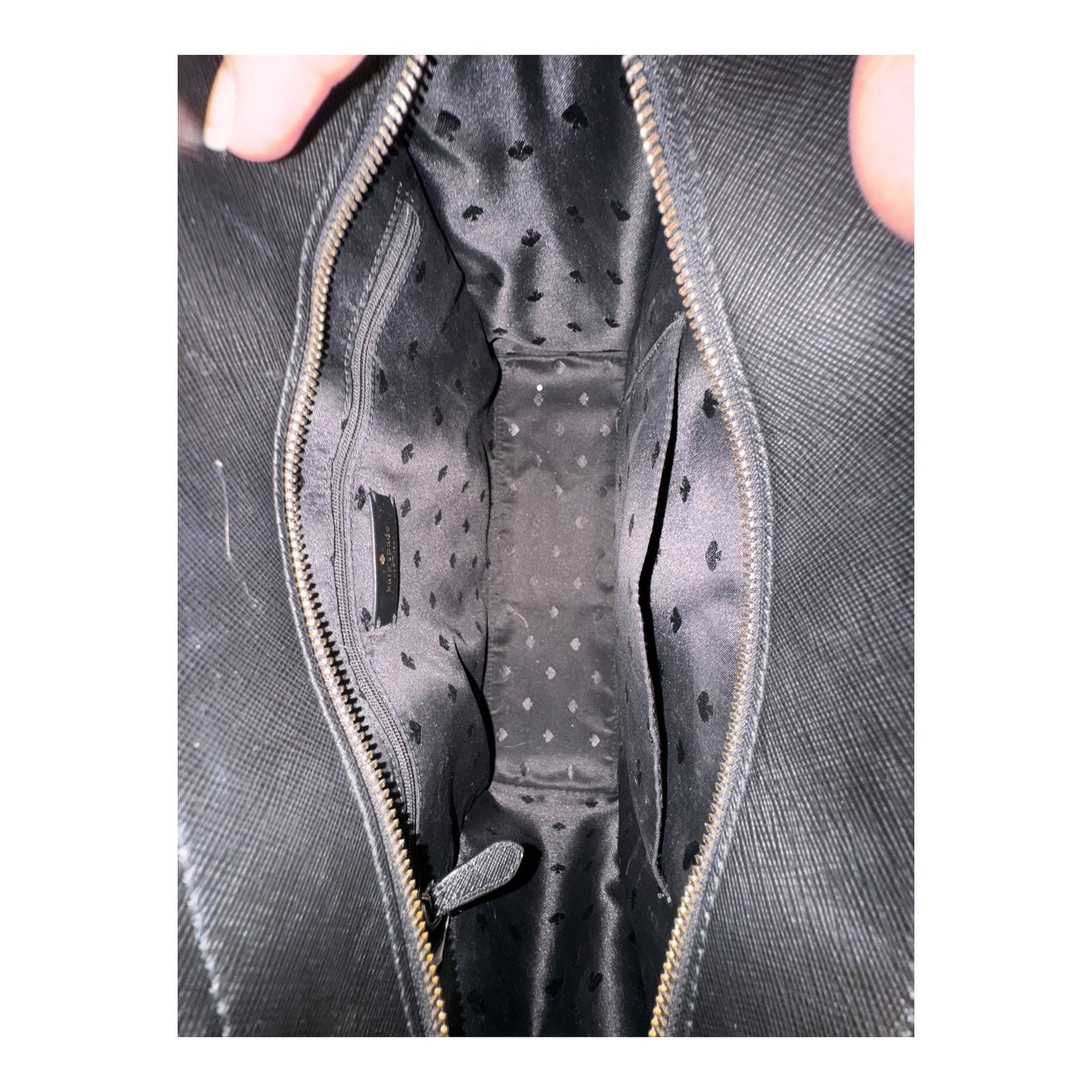 Handbag Designer By Kate Spade In Black, Size:Large