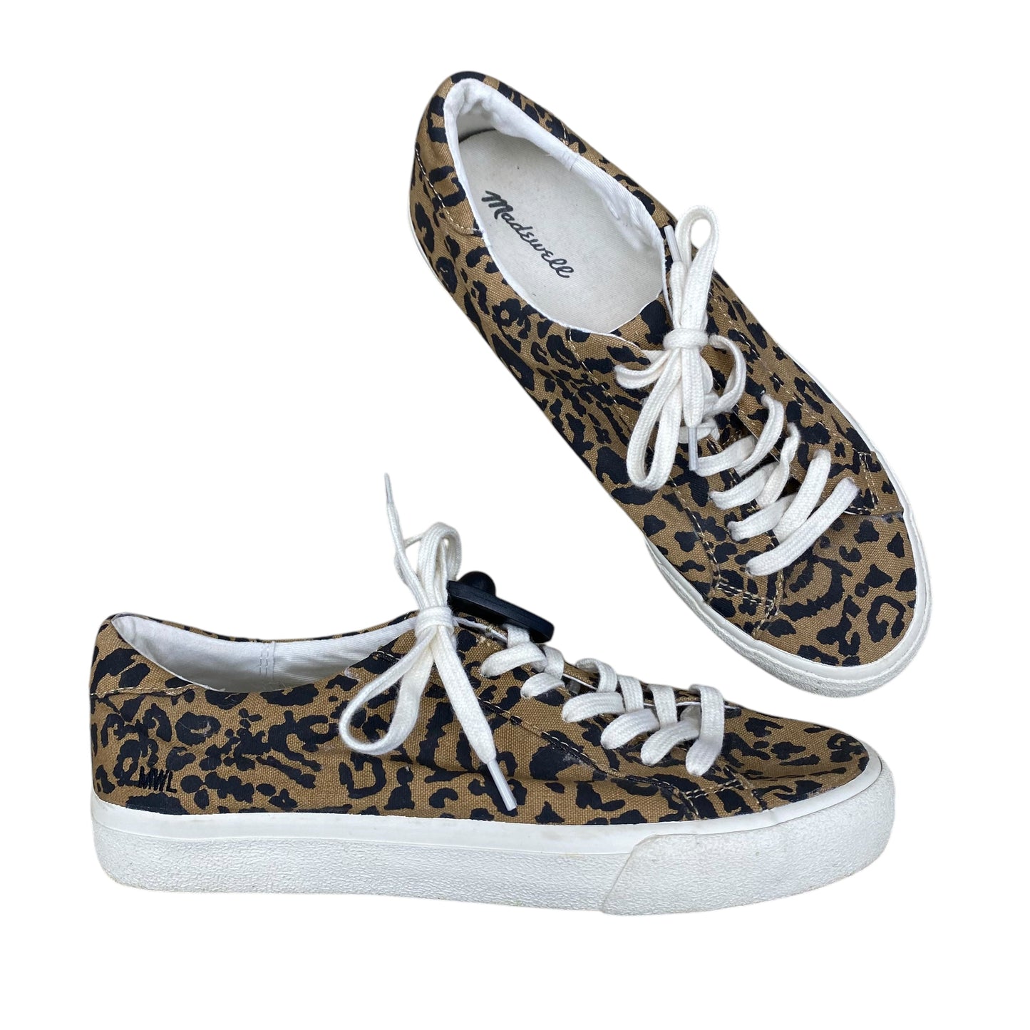 Shoes Sneakers By Madewell In Animal Print, Size:9.5