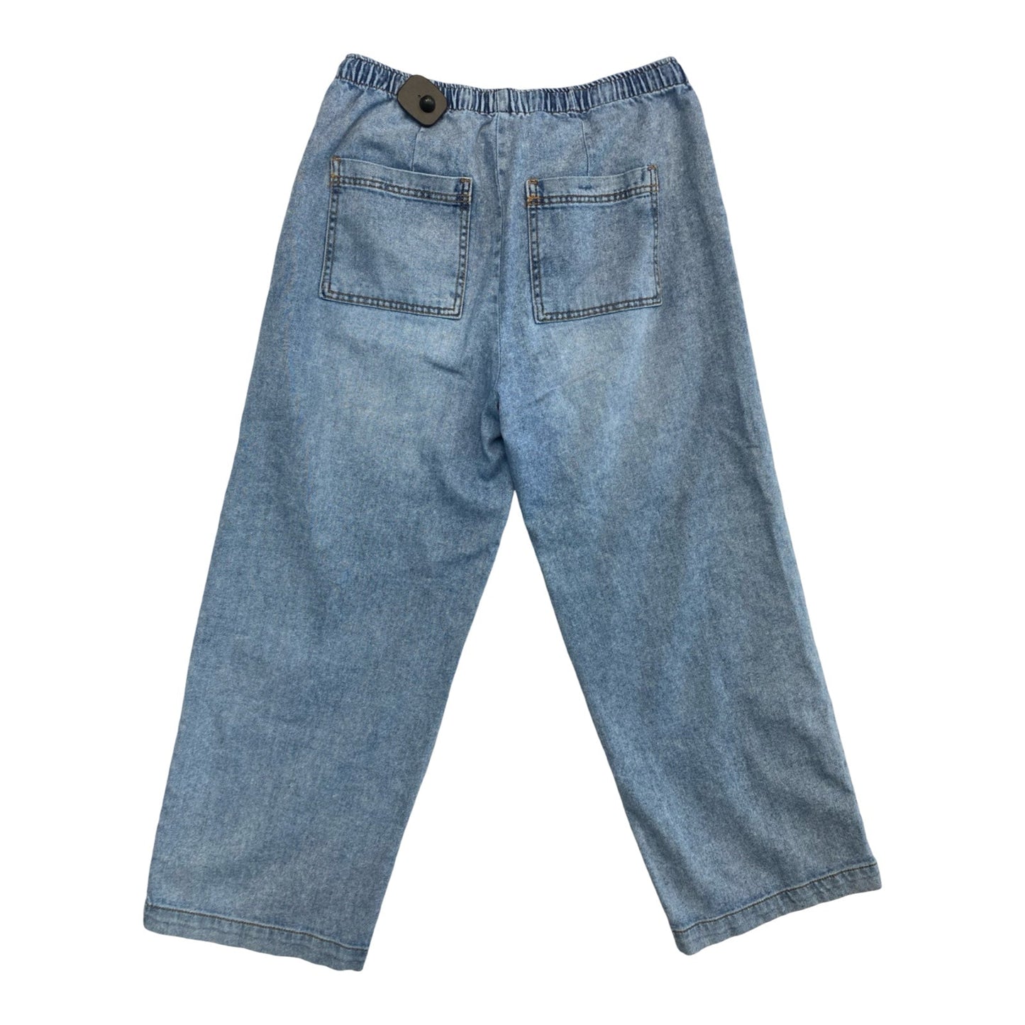 Jeans Cropped By Oat In Blue Denim, Size:6