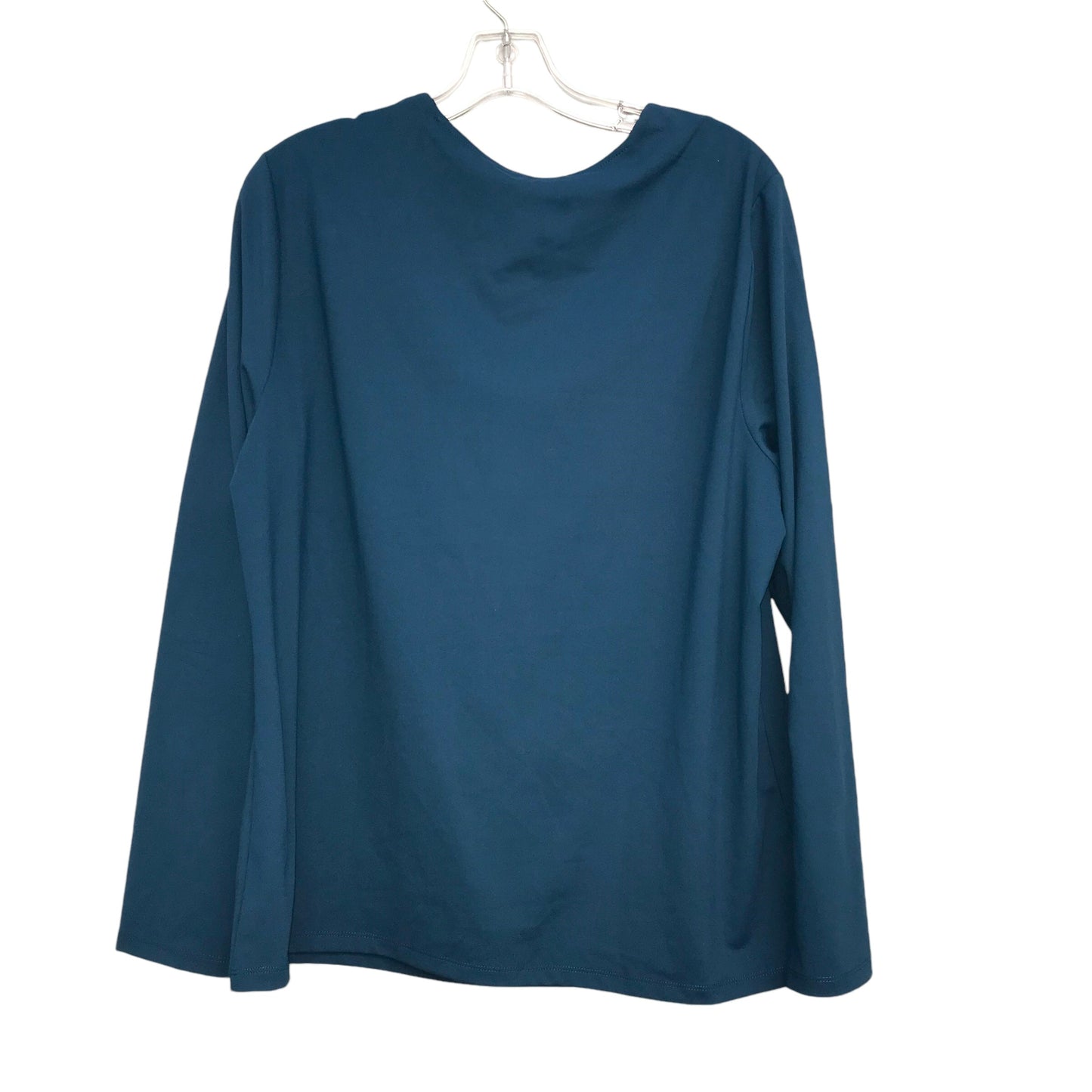 Top Ls By Ann Taylor In Blue, Size:1X