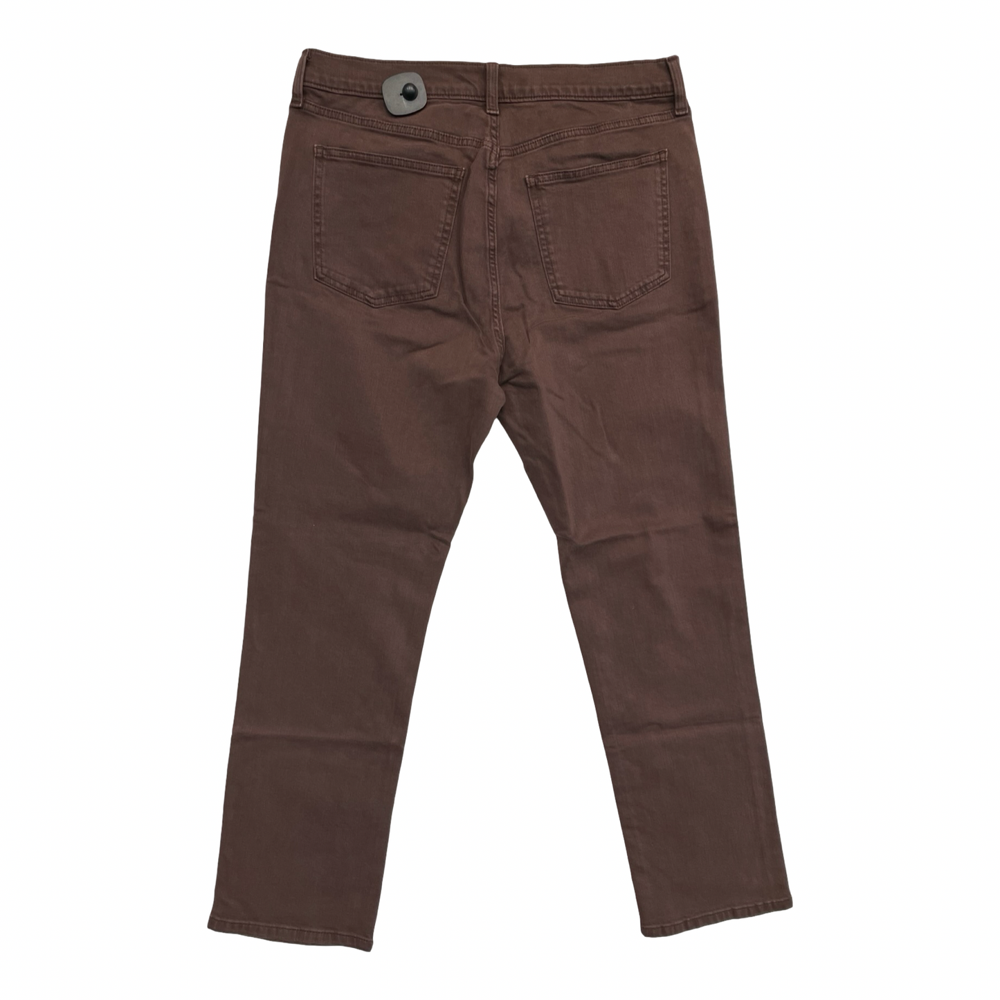 Jeans Straight By Gap In Brown, Size:14