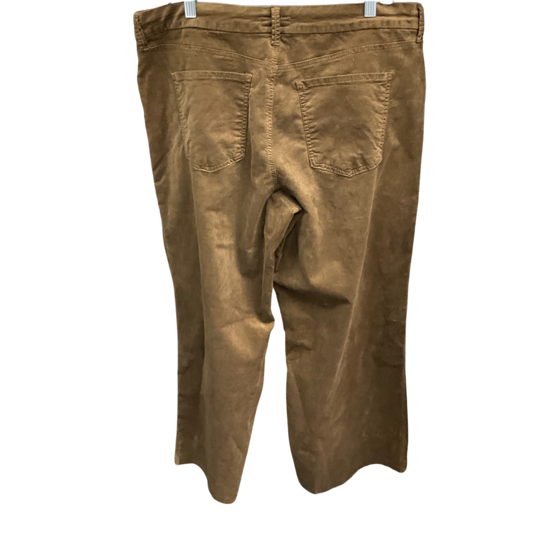 Pants Wide Leg By Kut In Bronze, Size:16