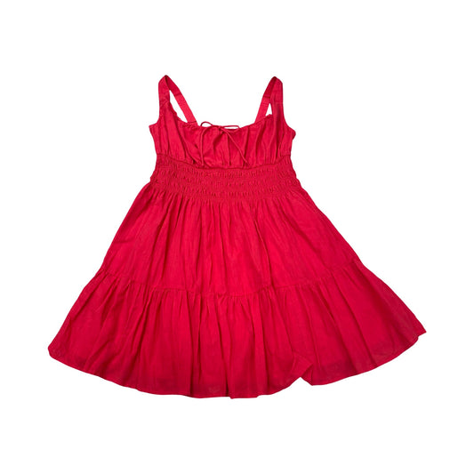 Dress Casual Short By Abercrombie And Fitch In Red, Size:L
