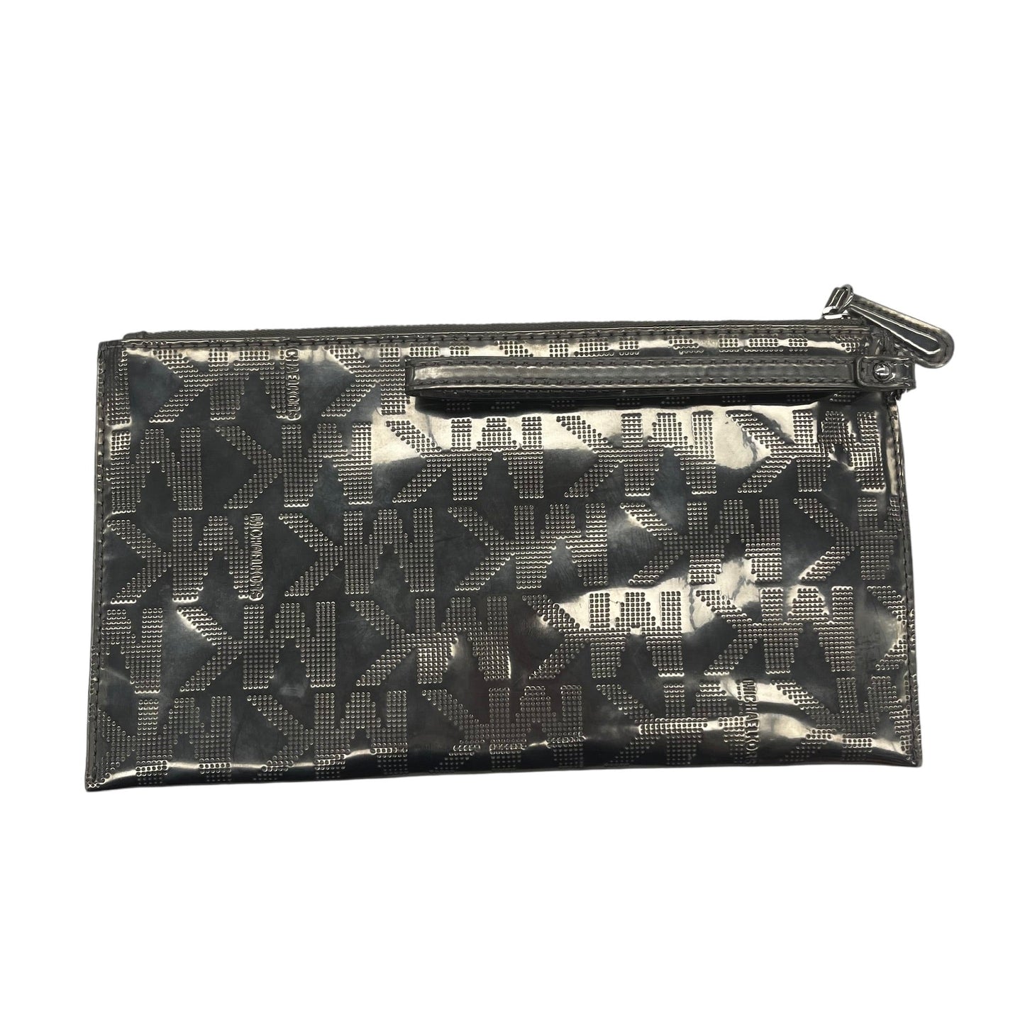 Wristlet Designer By Michael Kors In Silver, Size:Medium