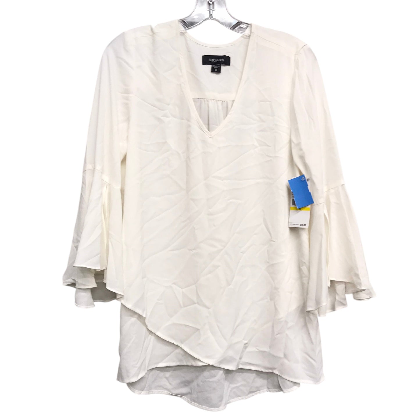 Top Ls By Karen Kane In Cream, Size:M