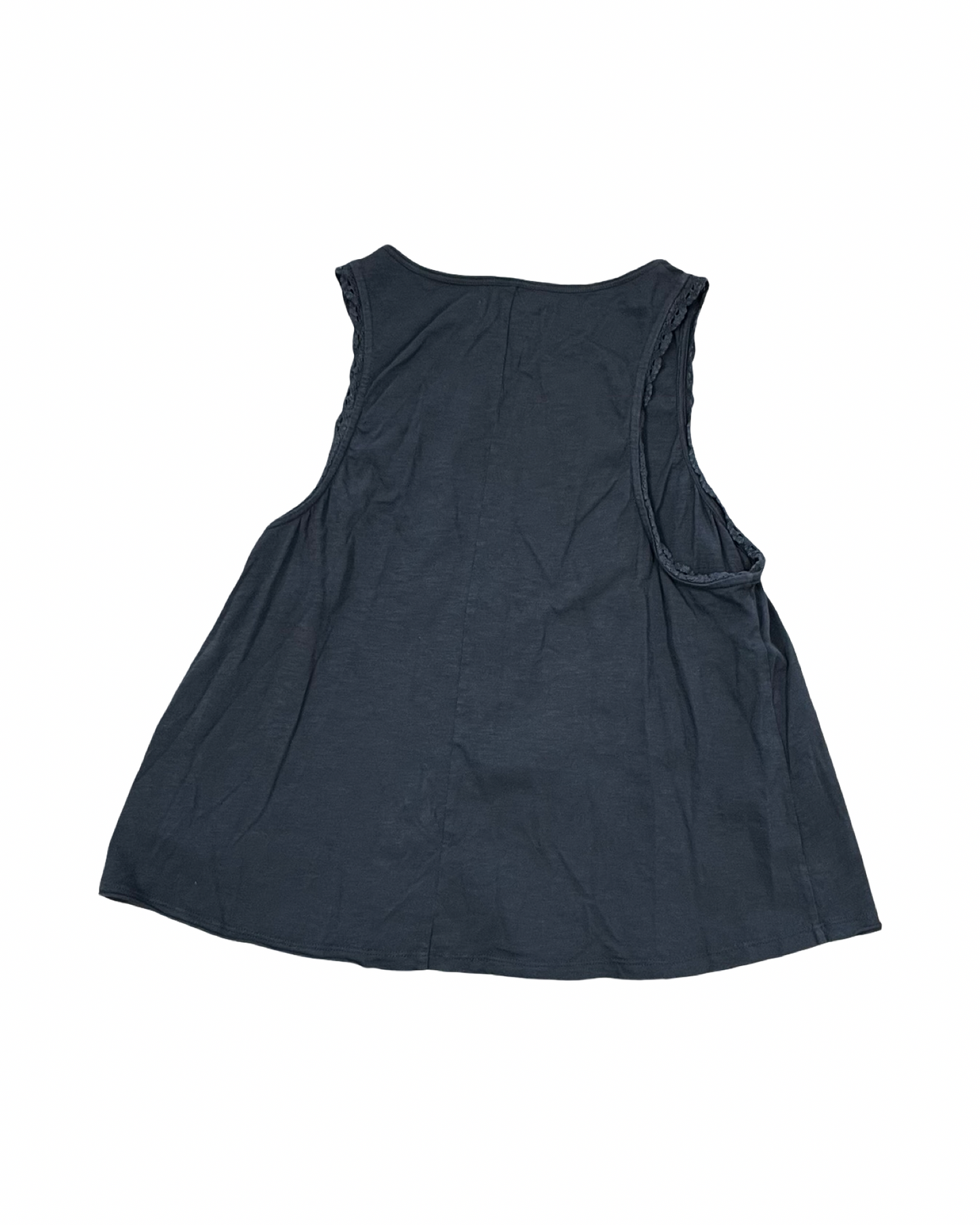 Top Sleeveless By Lucky Brand In Grey, Size:M