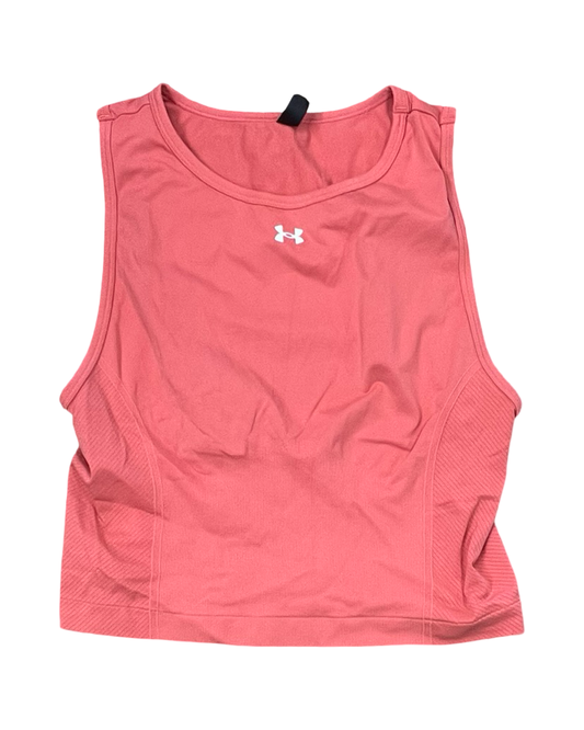 Athletic Tank Top By Under Armour In Coral, Size:L
