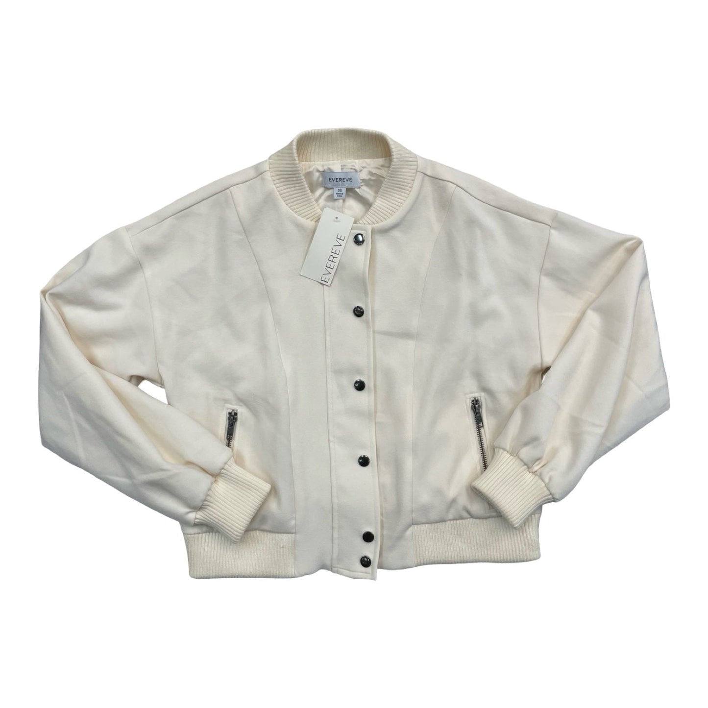 Jacket Other By Evereve In Cream, Size:Xs