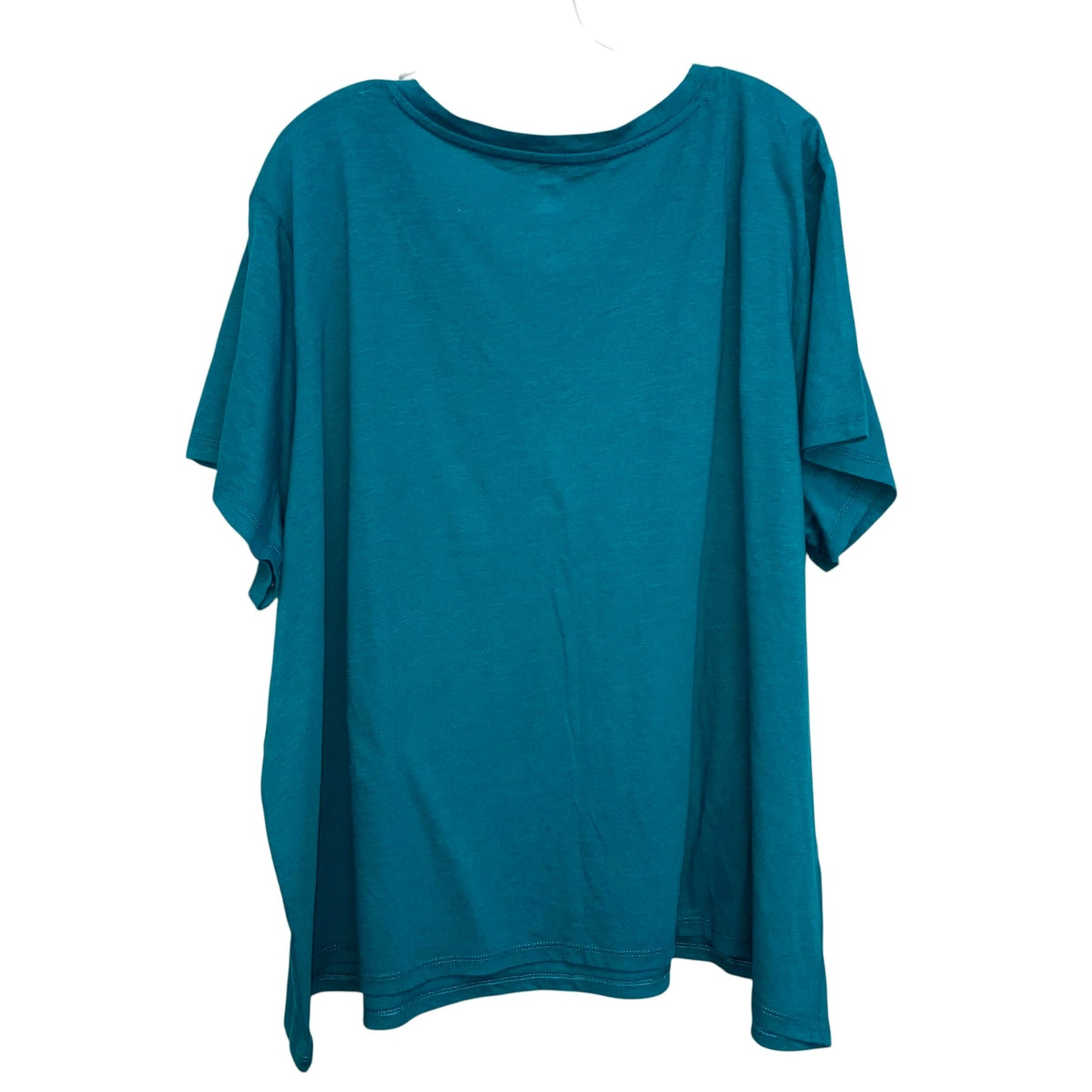 Top Ss Basic By Ana In Teal, Size:4X