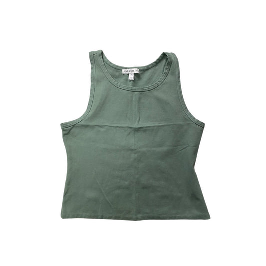 Top Sleeveless Basic By And Now This In Green, Size:Xl