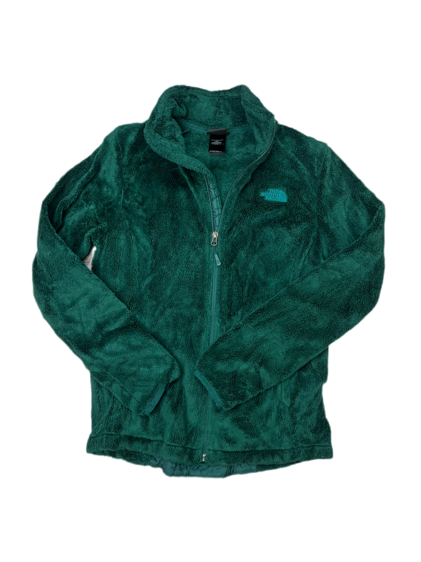 Jacket Faux Fur & Sherpa By North Face In Green, Size: S