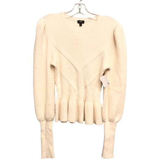 Sweater By Express In Cream, Size:M