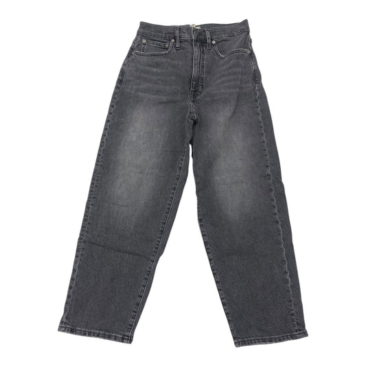 Jeans Barrel By Madewell In Grey Denim, Size:4