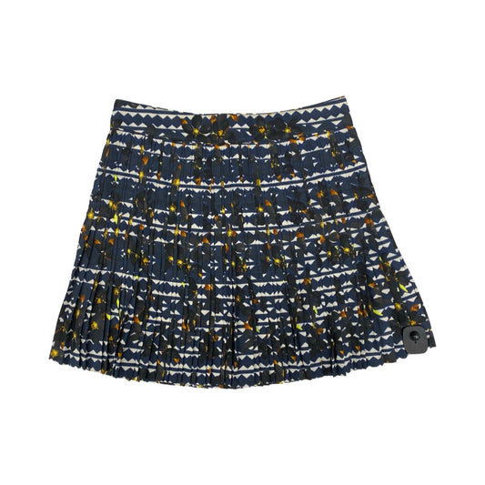 Skirt Mini & Short By J. Crew In Blue & Yellow, Size:6