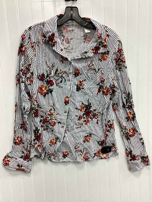 Top Ls By Daytrip In Floral Print, Size:M