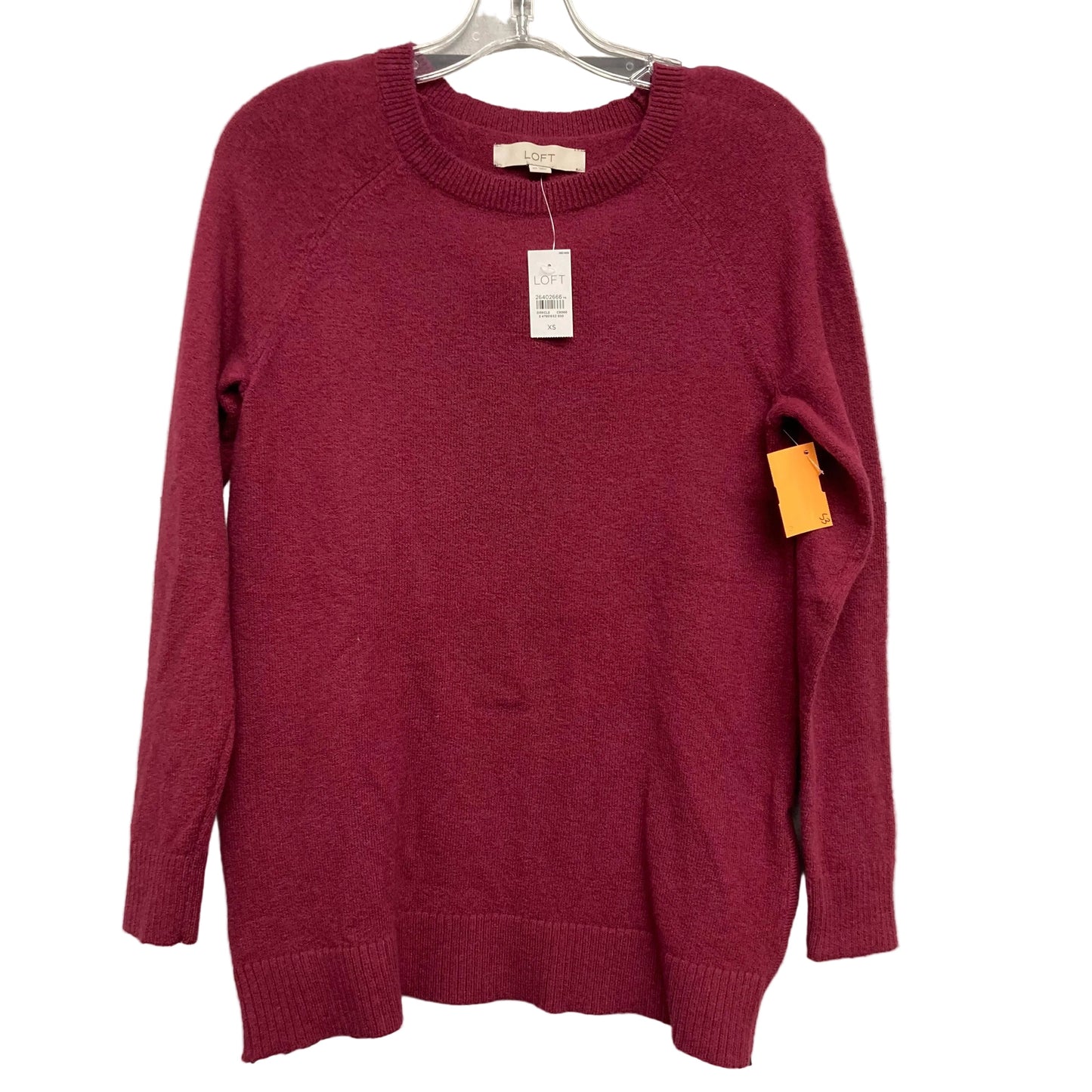 Sweater By Loft In Red, Size:Xs