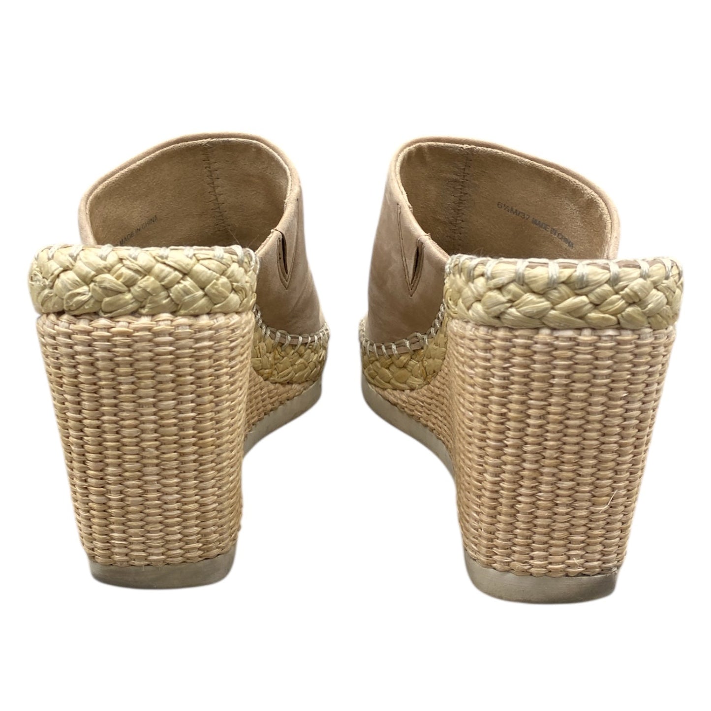 Shoes Heels Wedge By Vince Camuto In Tan, Size:6.5