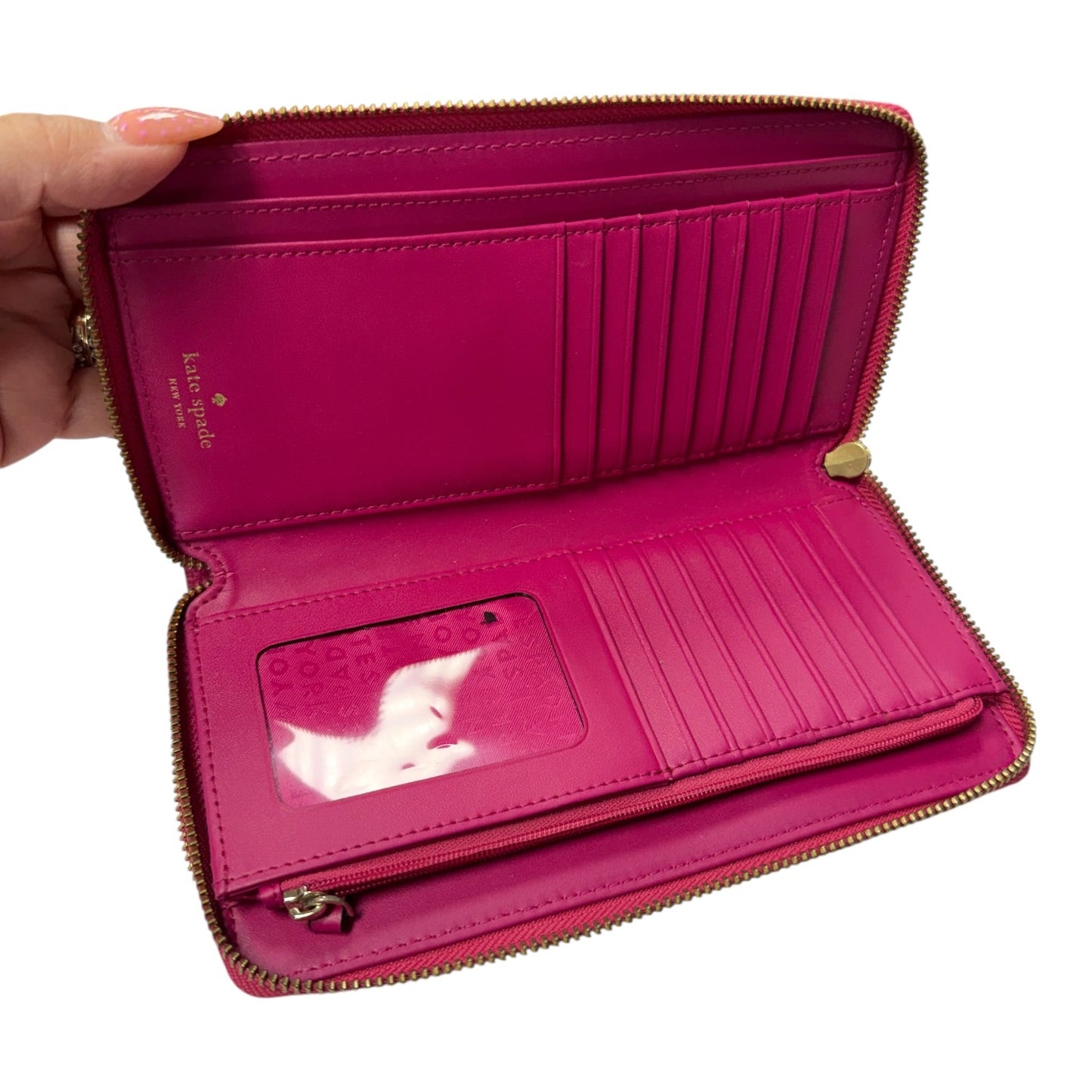 Wallet Designer By Kate Spade In Pink, Size:Large
