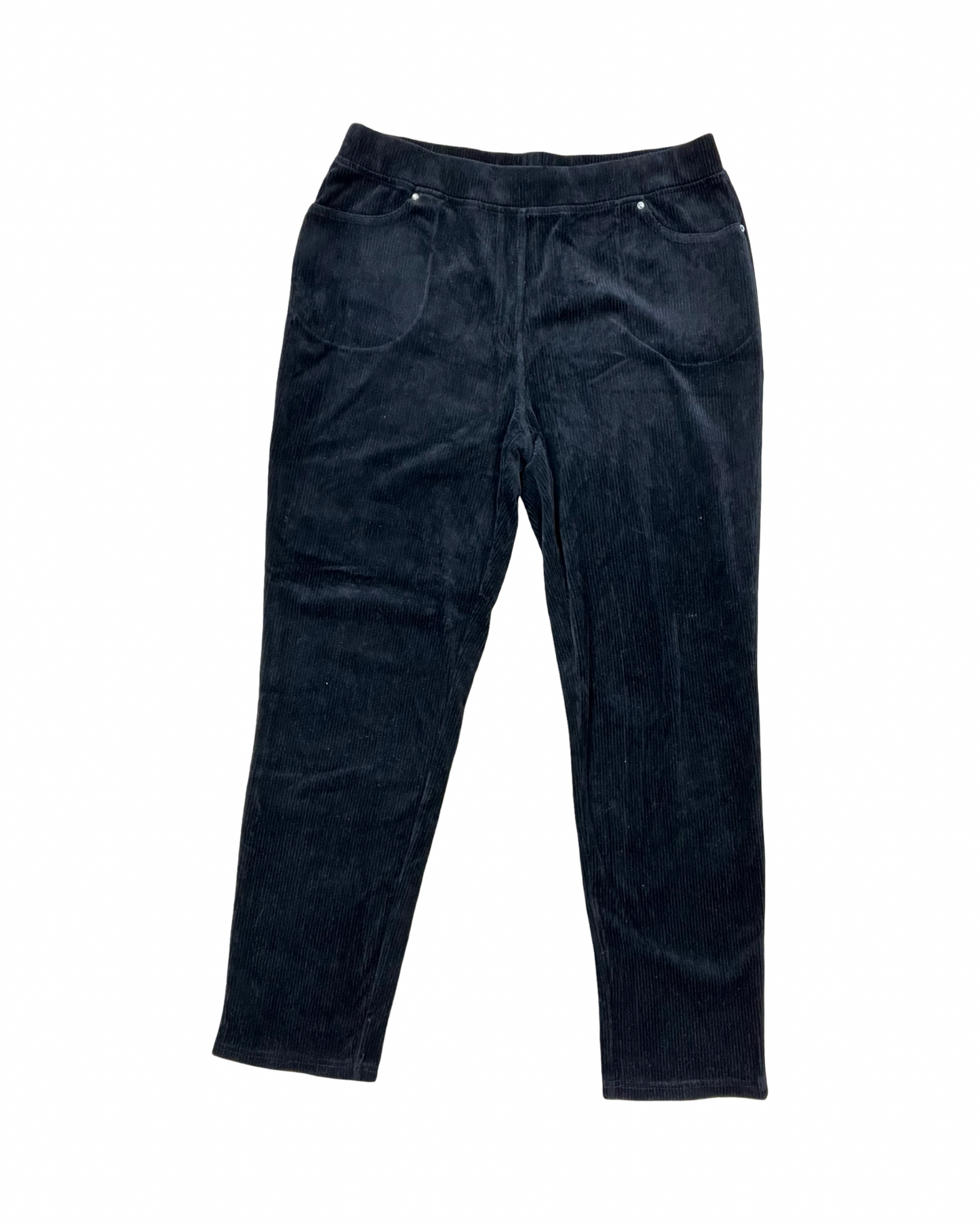 Pants Lounge By Quaker Factory In Black, Size:8