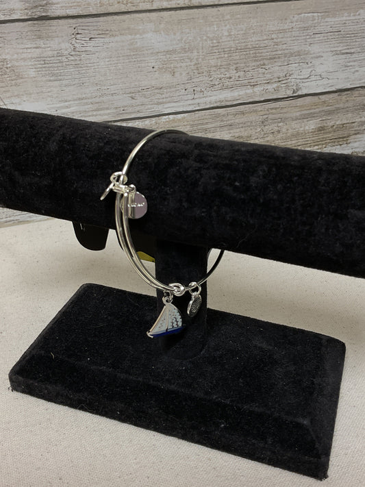 Bracelet Bangle By Alex And Ani In Blue & Silver