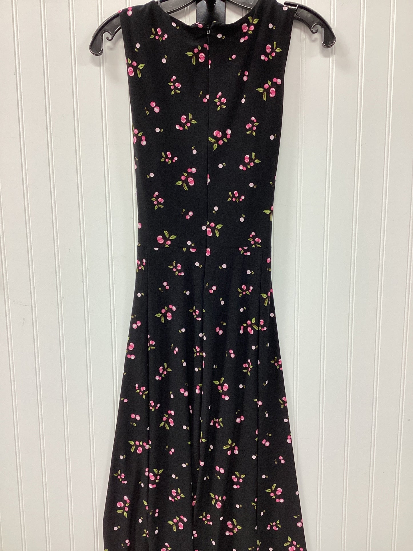 Dress Casual Midi By Anne Klein In Black, Size:L
