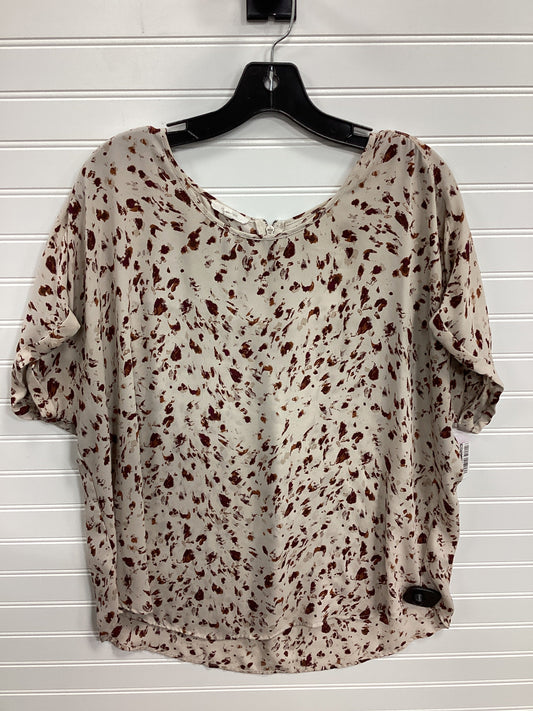 Top Ss By Maurices In Cream, Size:Xl