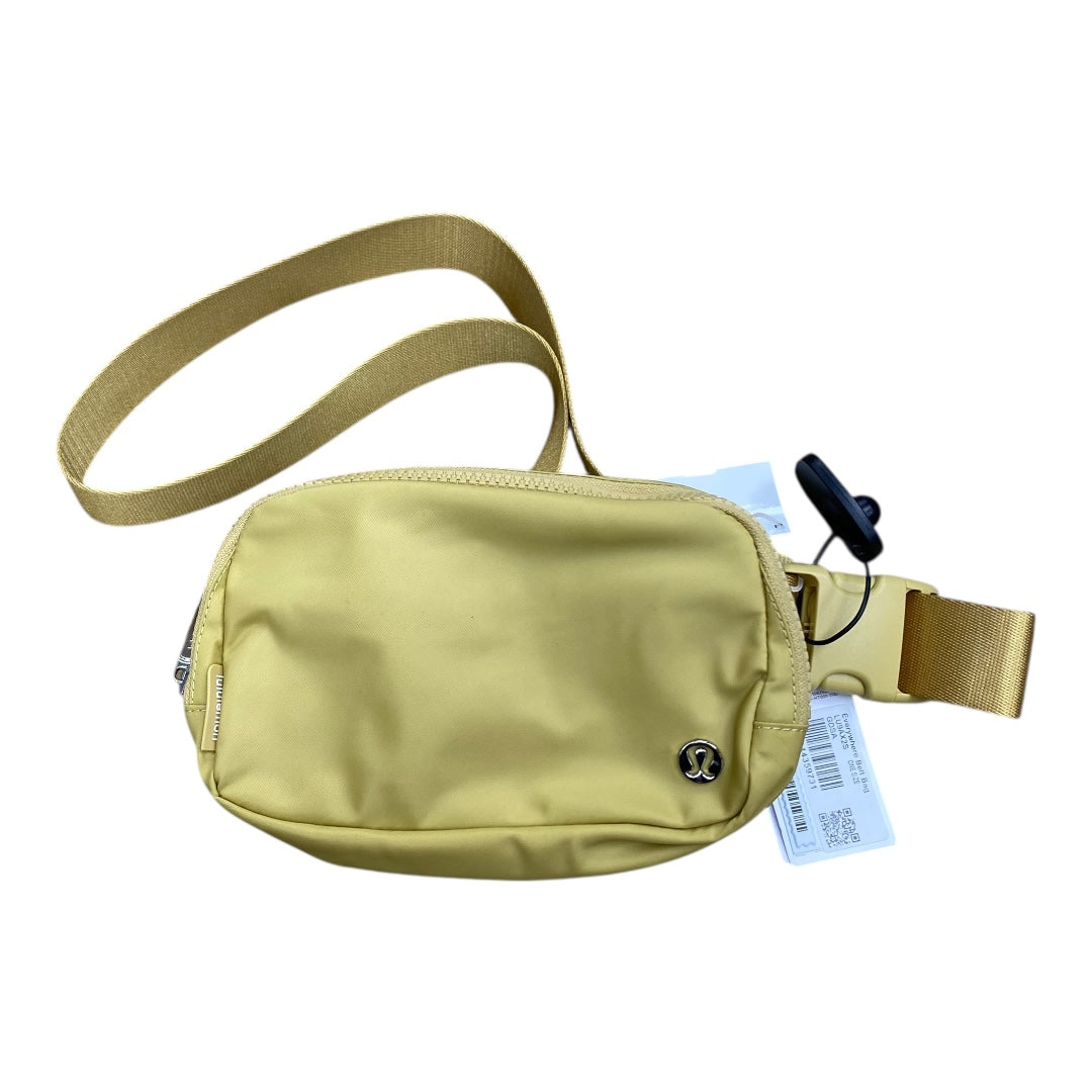 Belt Bag By Lululemon In Gold, Size:Small