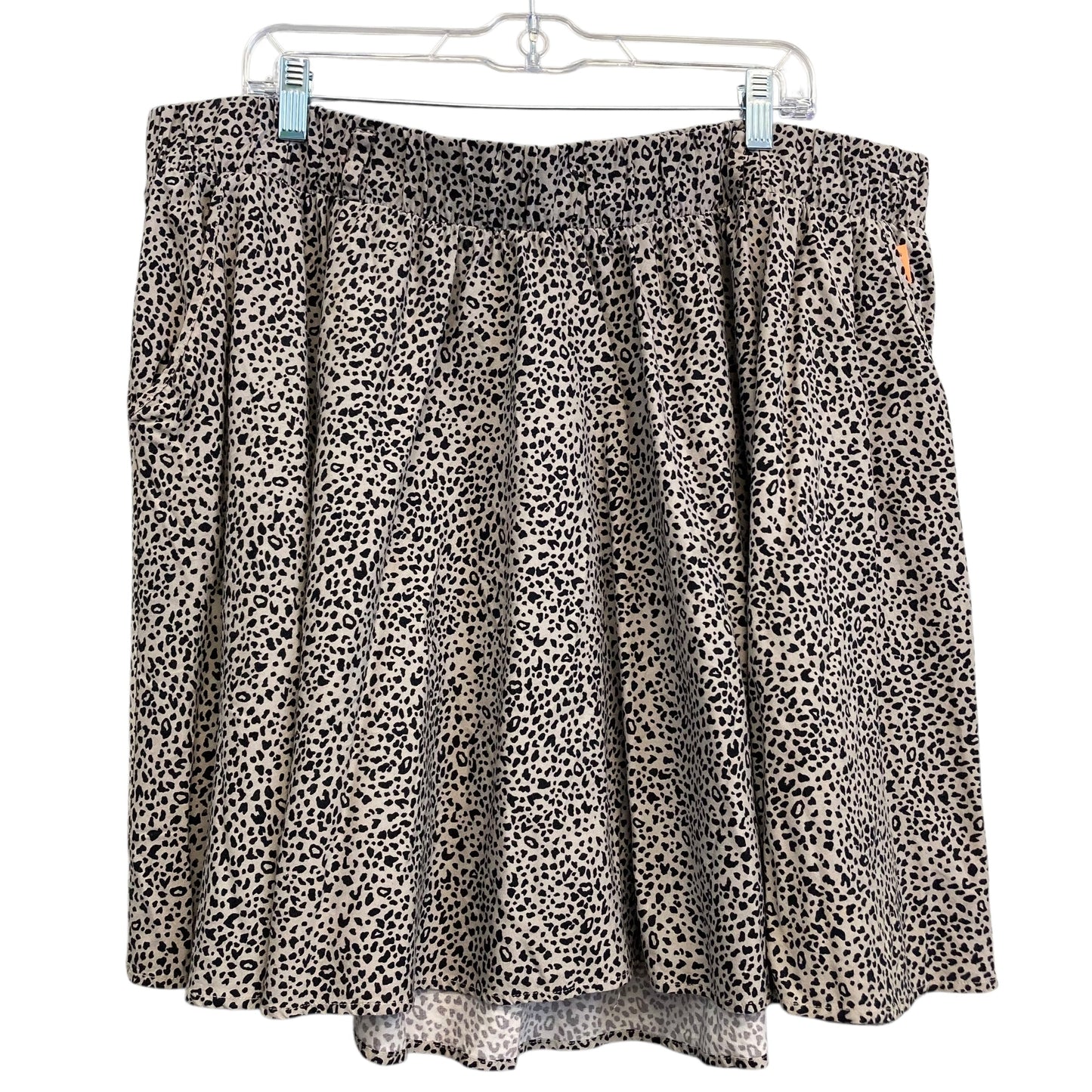 Skirt Mini & Short By Torrid In Animal Print, Size:3X