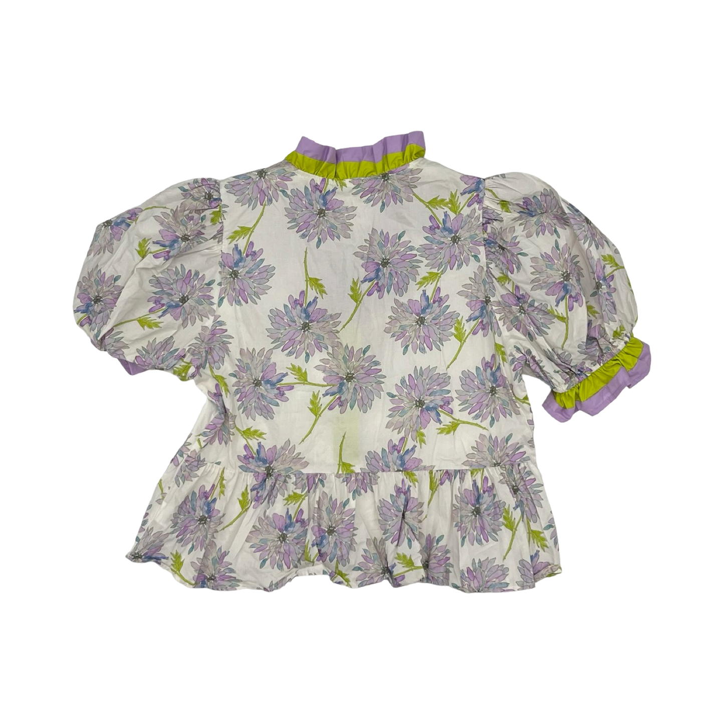 Blouse Ss By Cmf In Floral Print, Size:L