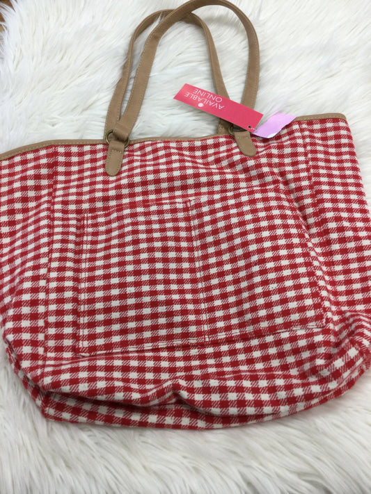 Tote By Maurices In Striped Pattern, Size:Large