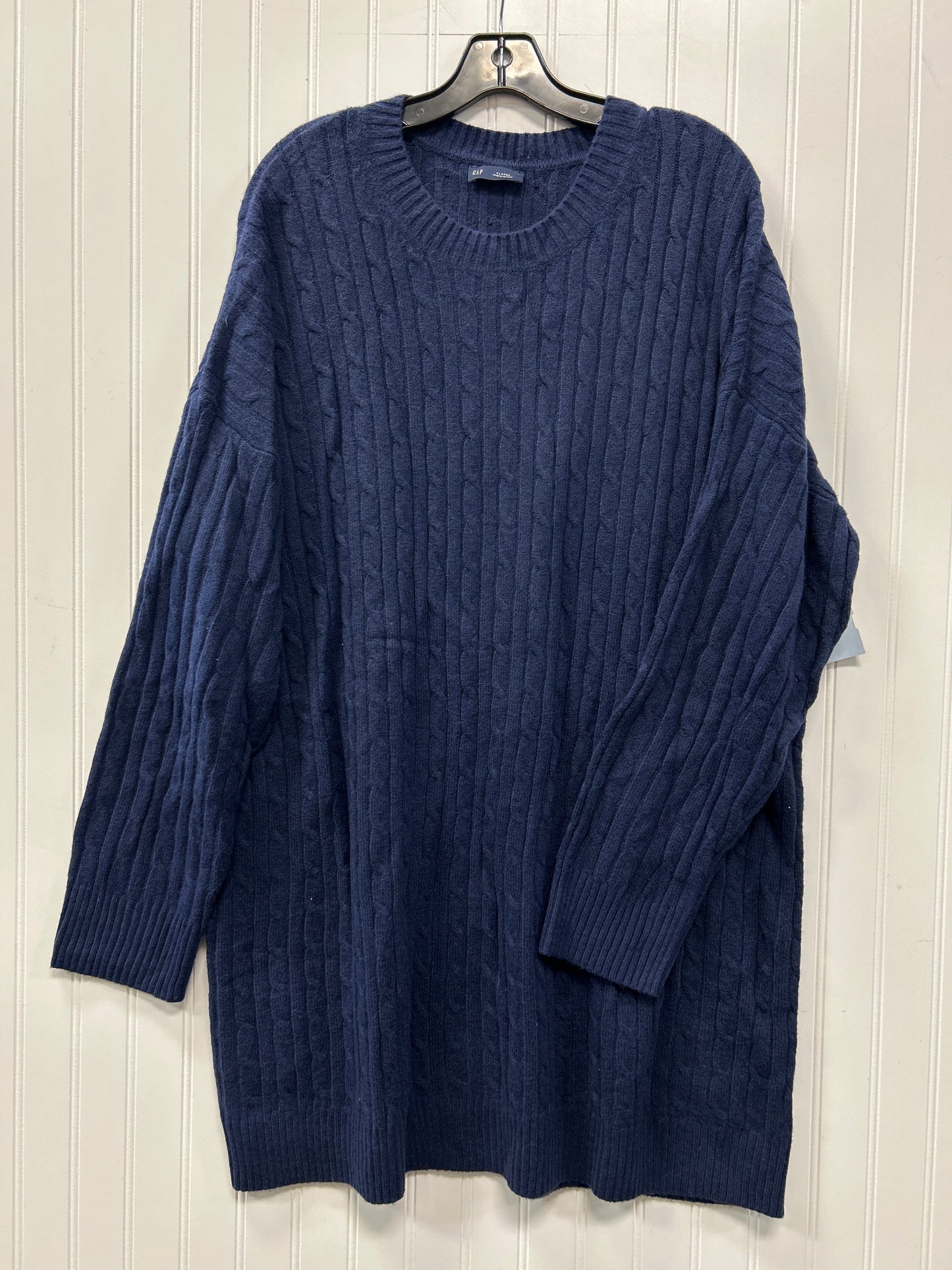 Sweater By Gap In Navy, Size:Xl