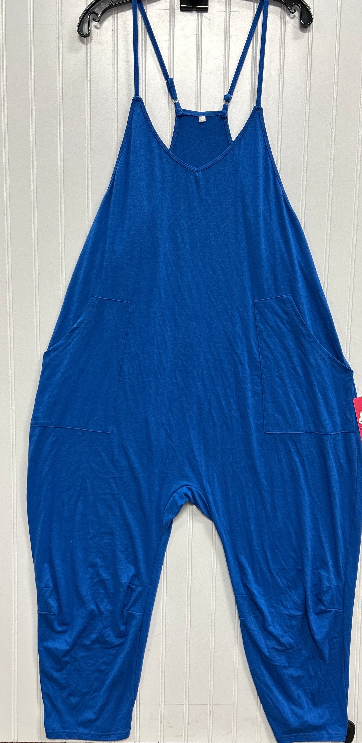 Jumpsuit By Cmf In Blue, Size:L