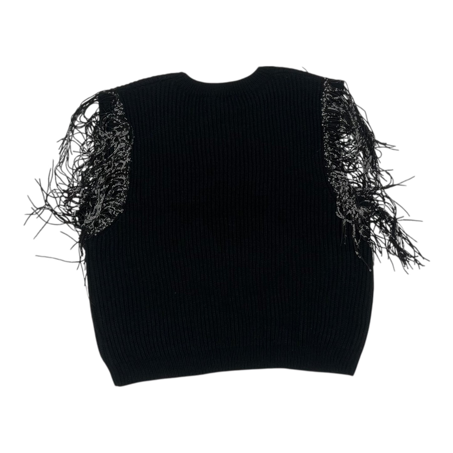 Vest Sweater By Le Lis In Black, Size:M