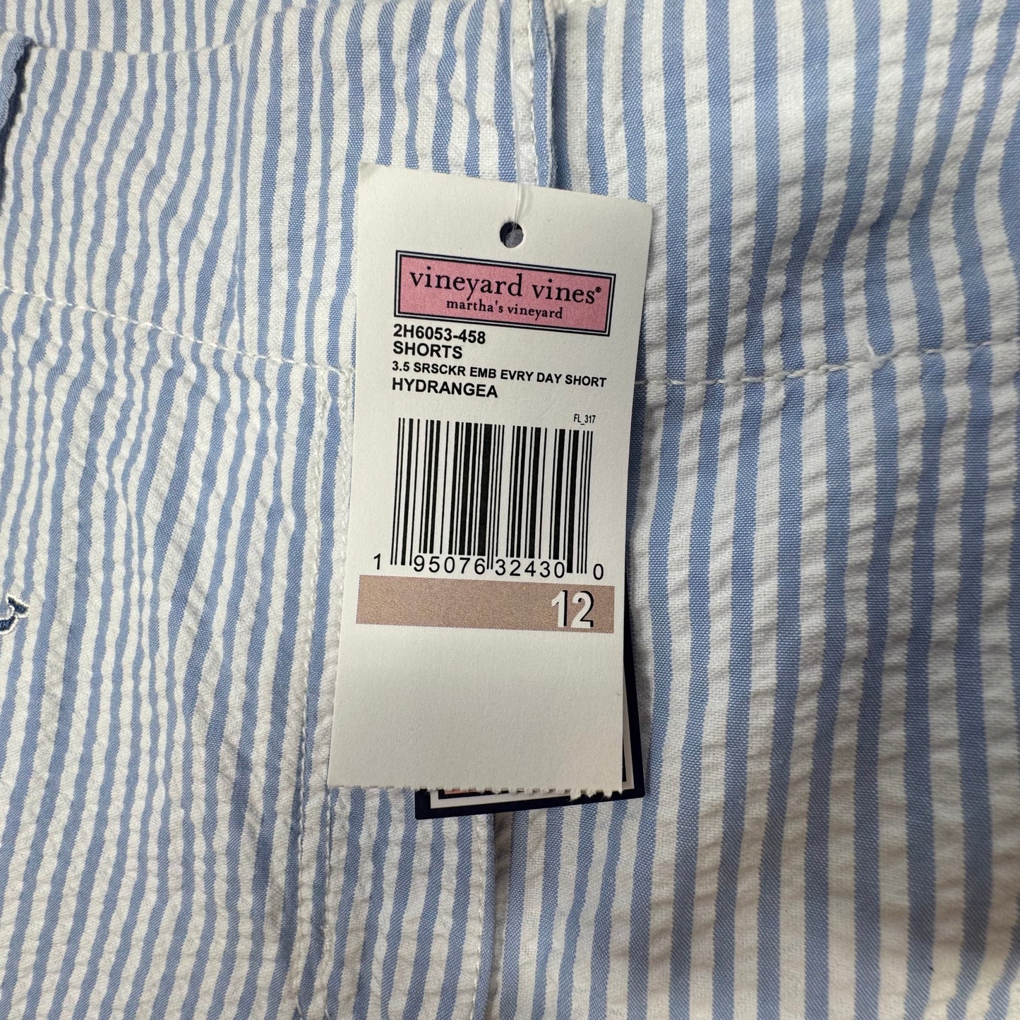 Every Day Shorts By Vineyard Vines In Striped Pattern, Size: 12