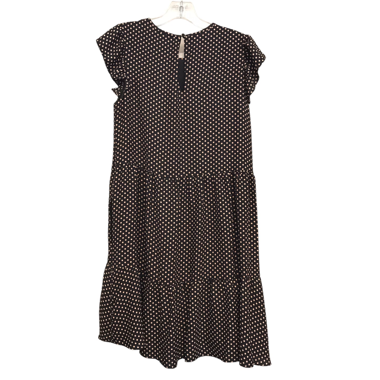 Dress Casual Short By Ann Taylor In Polkadot Pattern, Size:Mp