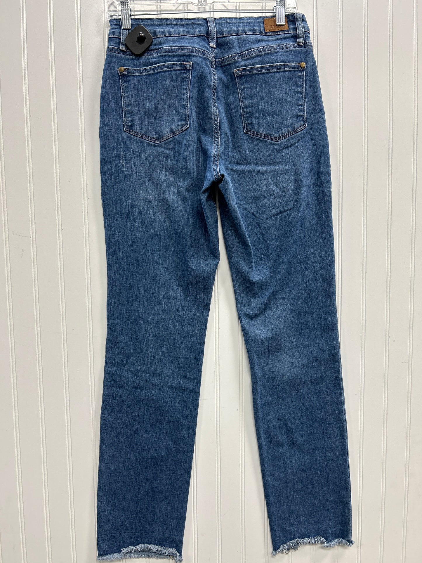 Jeans Straight By Judy Blue In Blue Denim, Size:8