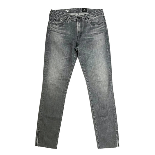 Jeans Skinny By Adriano Goldschmied In Grey Denim, Size: 4