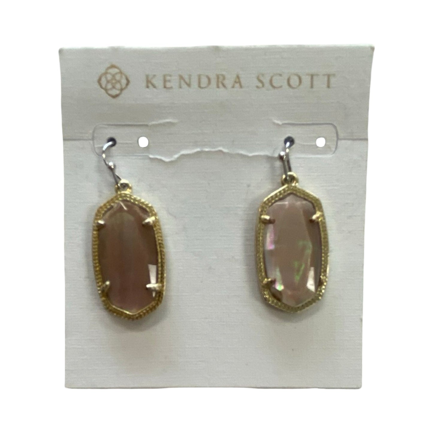 Earrings Designer By Kendra Scott In Pink