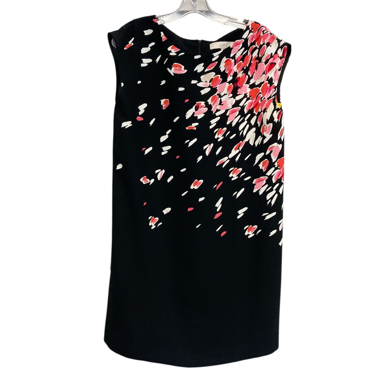 Dress Casual Short By Loft In Black & Pink, Size:Mp
