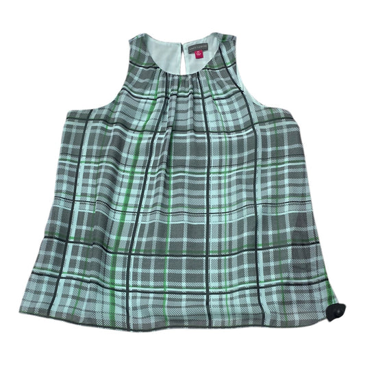 Top Sleeveless By Vince Camuto In Blue & Green, Size:Sp