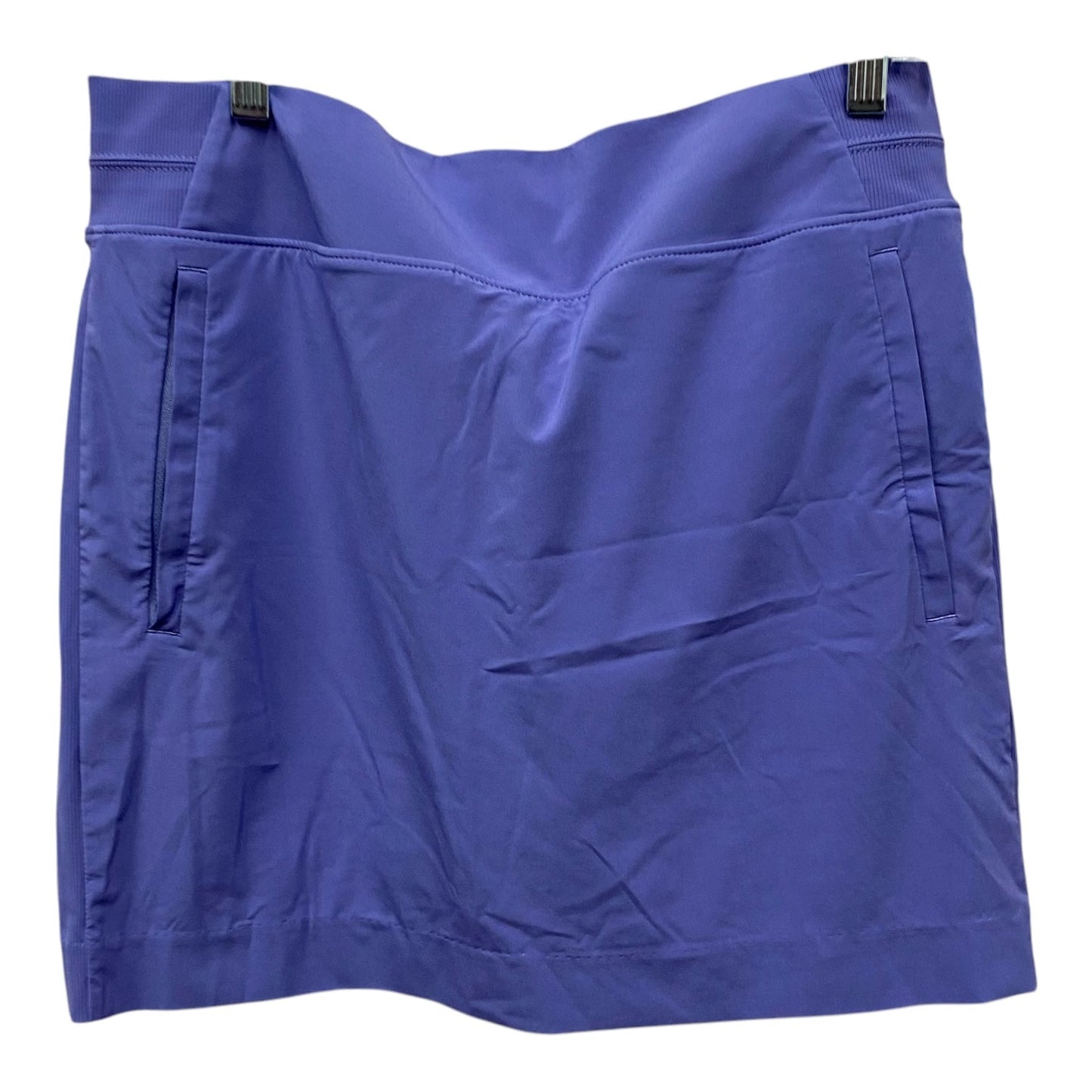 Athletic Skort By Athleta In Purple, Size:L