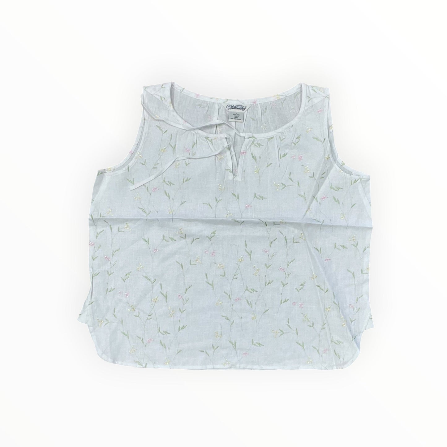 Top Cami By Clothes Mentor In White, Size:L