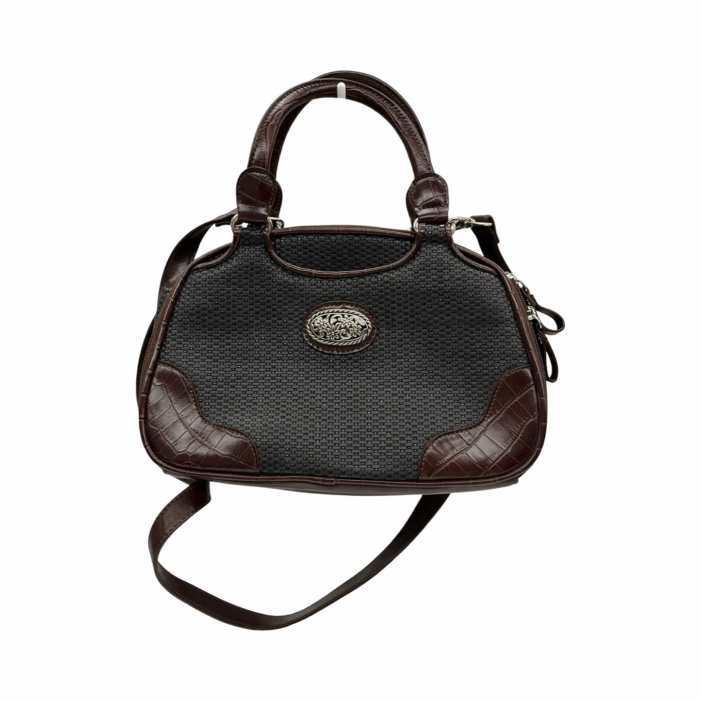 Handbag By Bueno In Black & Brown, Size:Medium